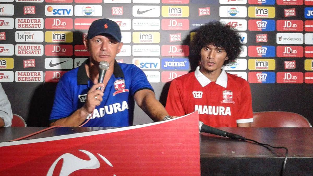 PreskonGomes De Oliveira (Madura United) Copyright: &copy; Ian/Indosport